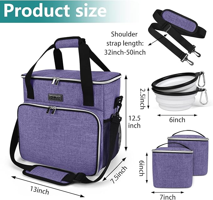 BAGLHER Dog Travel Bag, Pet Travel Bag, - Image 3