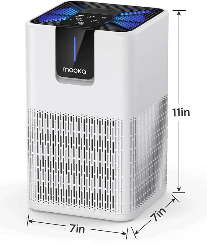 Air Purifiers for Home Large Room 1250 Ft², MOOKA H13 HEPA Air Purifier for - Image 8