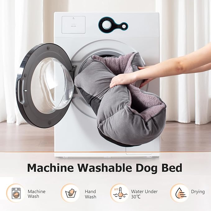 MIXJOY Dog Beds for Large Dogs, Big Pet Bed Large Size Dog Washable, Orthopedic - Image 7