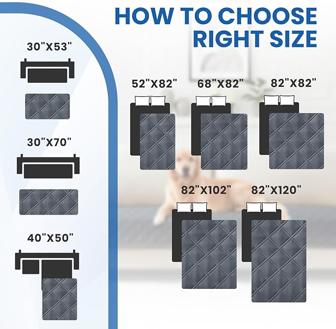 Waterproof Dog Blanket, Non-Slip Soft Pet Bed Cover, Couch Cover - Image 4