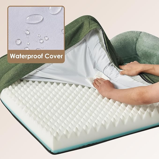 EHEYCIGA Orthopedic XL Dog Bed for Large Sized Dog, Waterproof Liner & Washable - Image 3