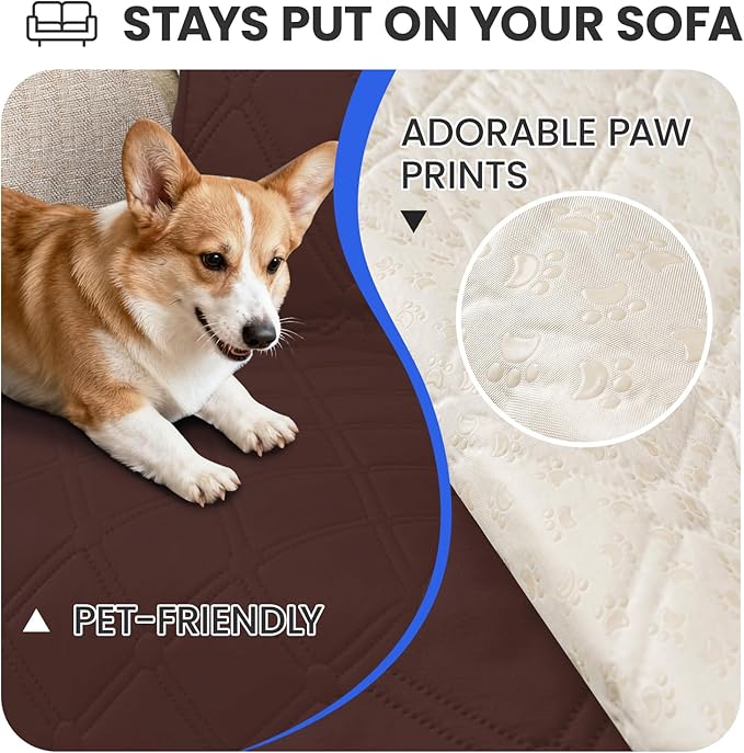 Waterproof Dog Blanket, Non-Slip Soft Pet Bed Cover, Couch Cover - Image 3