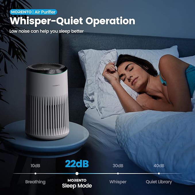Air Purifiers for Bedroom Home for Smoke Pet Dander Odors, Air Purifier - Image 4