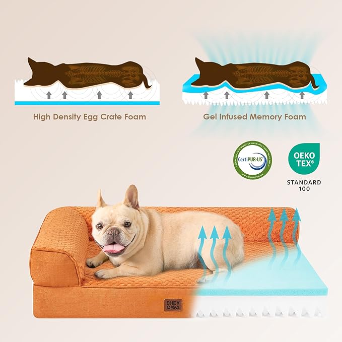 EHEYCIGA XXL Dog Bed Memory Foam, Orthopedic Giant Dog Bed Jumbo - Image 4