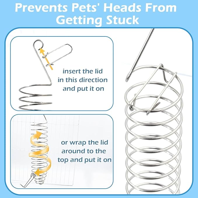 2Pcs Rat Enrichment Toys, 304 Stainless Steel Rat Foraging Toy - Image 2