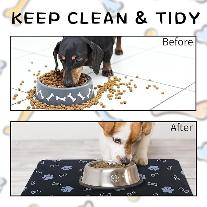Pet Cat Dog Food Mat Non Slip Mat - Image 6