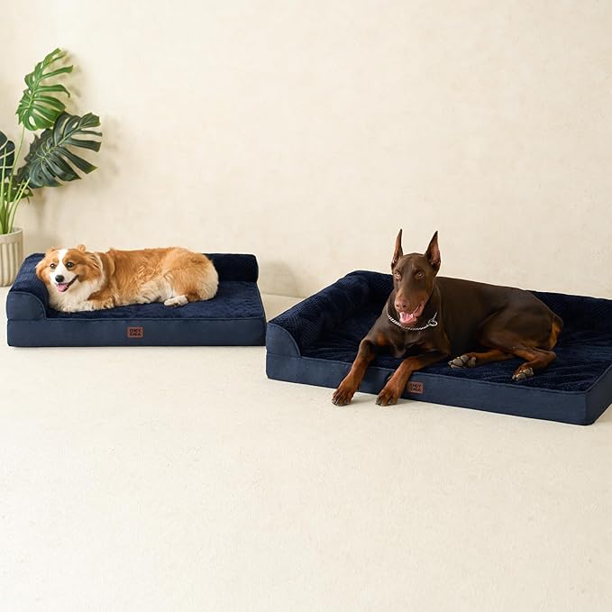 EHEYCIGA Memory Foam Dog Bed Large Size Dogs, Orthopedic Dog Bed Large - Image 8