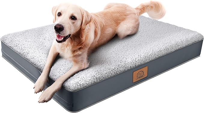 Sunheir Orthopedic Dog Bed for Large Dogs and Extra Large Dogs, XL Waterproof by SUNHEIR