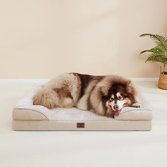 EHEYCIGA Orthopedic Dog Beds for Extra Large Dogs, Waterproof Memory Foam XXL - Image 9