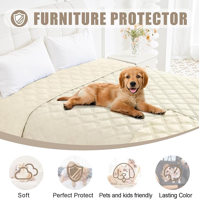 Smiry Waterproof Dog Bed Cover Blanket 30x70, Soft Reversible Pet Blanket - Image 8