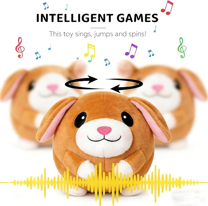Interactive Dog Toys, Active Moving Pet Plush Toy - Image 5