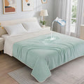LOOBANI Waterproof Blanket for Bed: Reversible Soft Flannel King Size Bed by LOOBANI