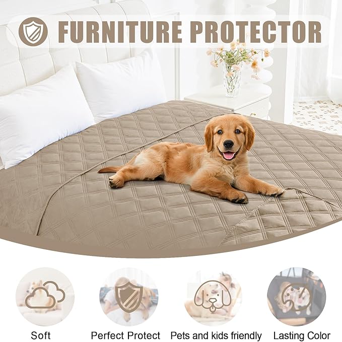 Smiry Waterproof Dog Bed Cover Blanket 40x50, Soft Reversible Pet Blanket - Image 8