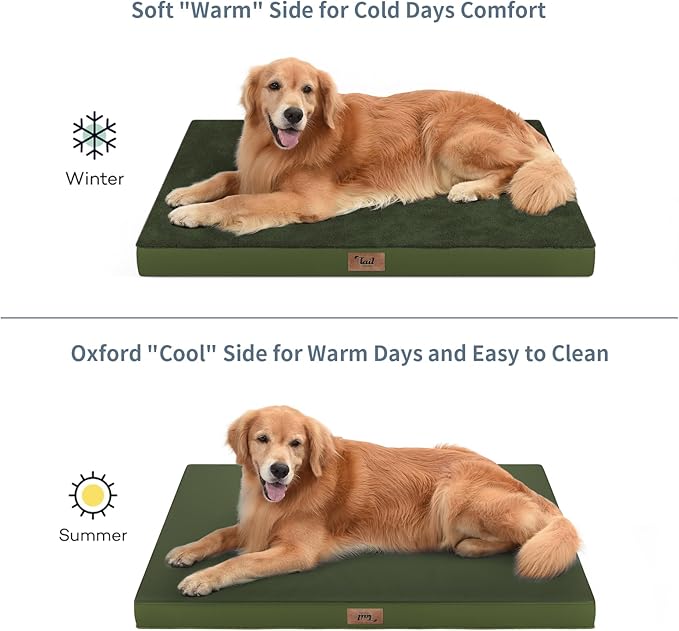 Orthopedic Dog Bed for Extra Large Dogs, XL Comfort Pet Mat for Large Sized Dog - Image 2