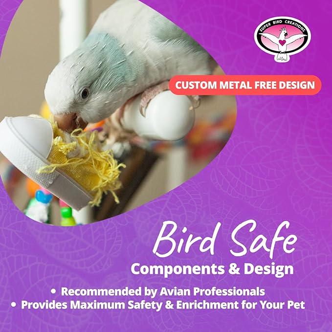 Super Bird Creations SB50009 Sneaker Bird Toy - Image 7