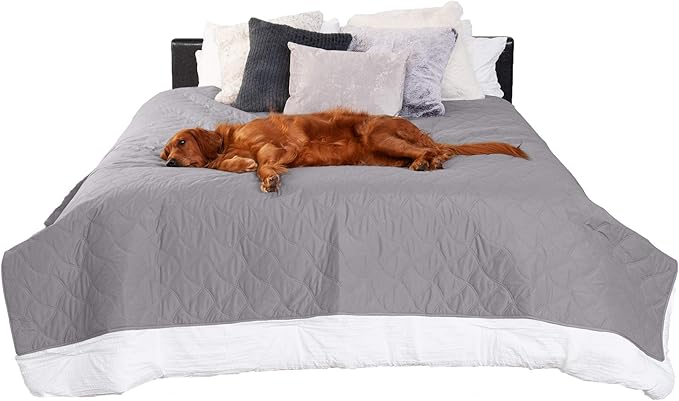 Furhaven Waterproof & Non-Slip Queen Size Mattress Cover Protector by FurHaven