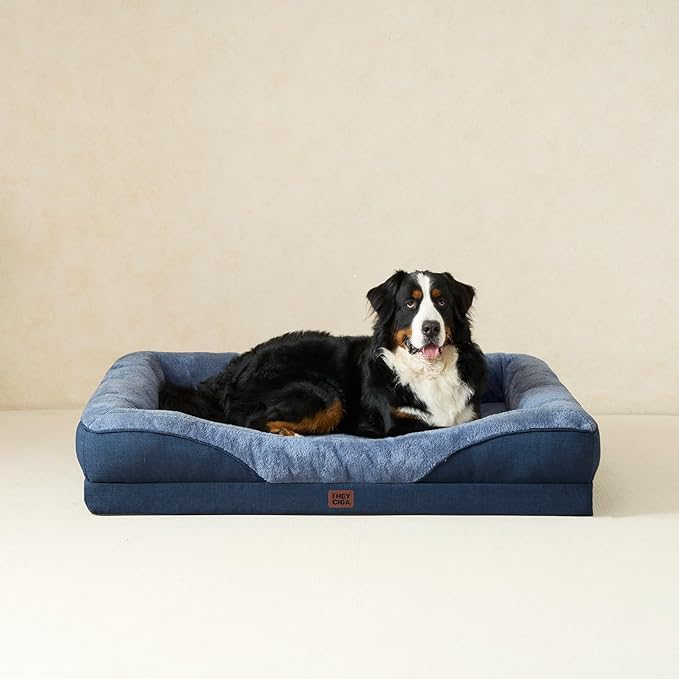 EHEYCIGA Orthopedic XL Dog Bed for Large Sized Dog, Waterproof Liner & Washable - Image 9