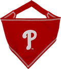 Pets First MLB Philadelphia Phillies TIE Bandana, Small/Medium. Dog Bandana by PETSFIRST