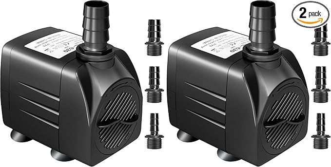 GROWNEER 550GPH Submersible Pump 30W Fountain Water Pump, by GROWNEER