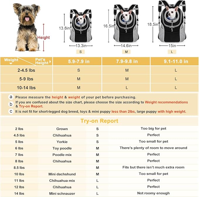 WOYYHO Pet Dog Carrier Backpack - Image 5