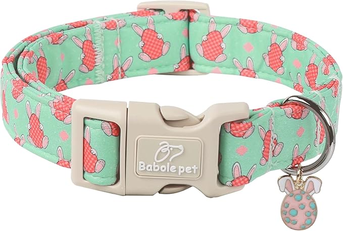 Easter Dog Collar for Medium Dogs by Babolepet