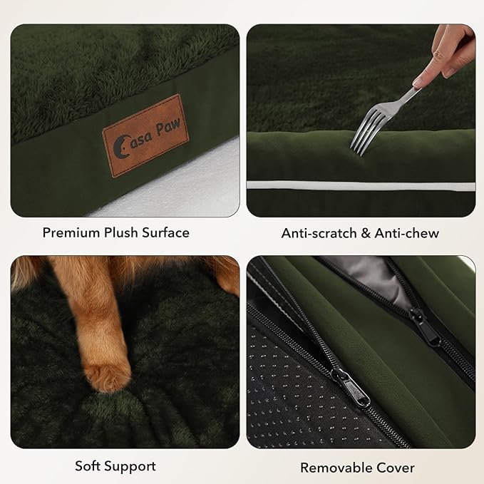 Orthopedic Dog Beds for Large Sized Dogs, Waterproof Egg Crate Foam Medium Dog - Image 6