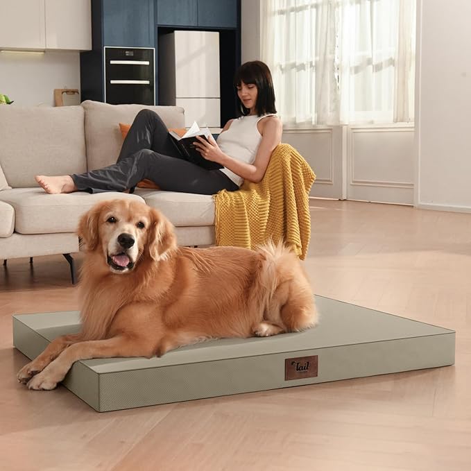 Outdoor Dog Bed for Small Dogs, Waterproof Dog Crate Bed for Medium Dogs Cats - Image 5