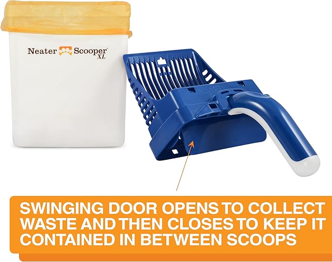 Neater Pet Brands Neater Scooper XL Cat Litter Scoop, 60 Refill Bags – - Image 3