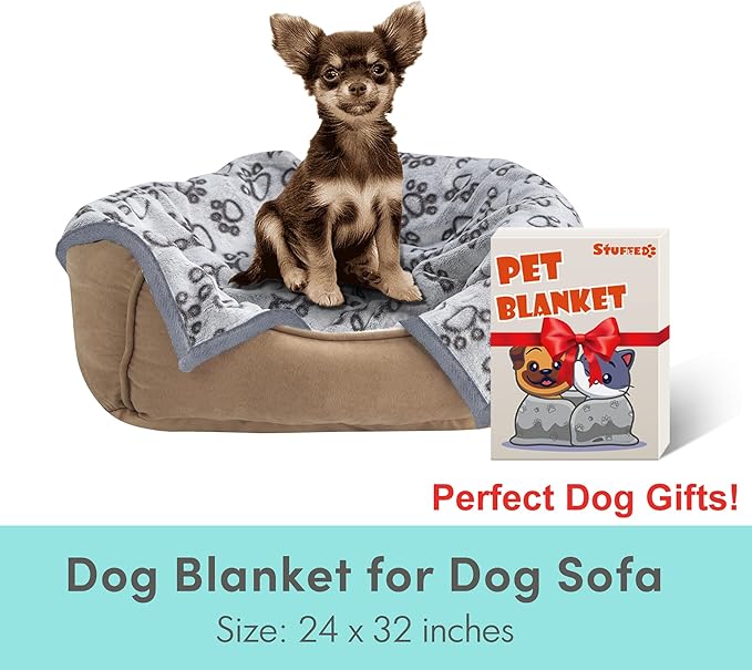 Stuffed Small Dog Blanket for Puppy Cat Bed, Washable Indoor Dog Beds & - Image 7