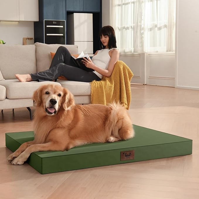 Outdoor Dog Bed for Small Dogs, Waterproof Dog Crate Bed for Medium Dogs Cats - Image 4