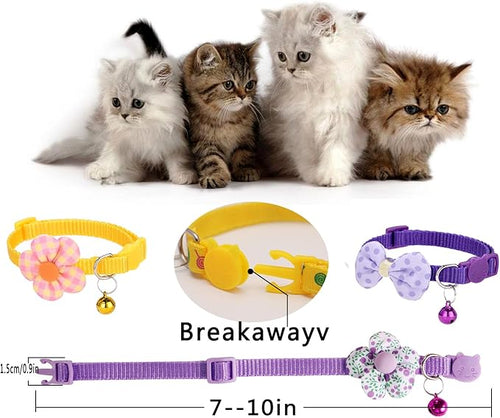 16 PCS Cute Cat Collars Breakaway - Image 2