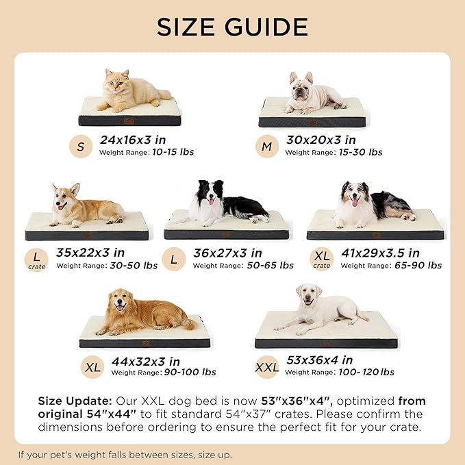 Bedsure Dog Beds Large Sized Dog - Image 6