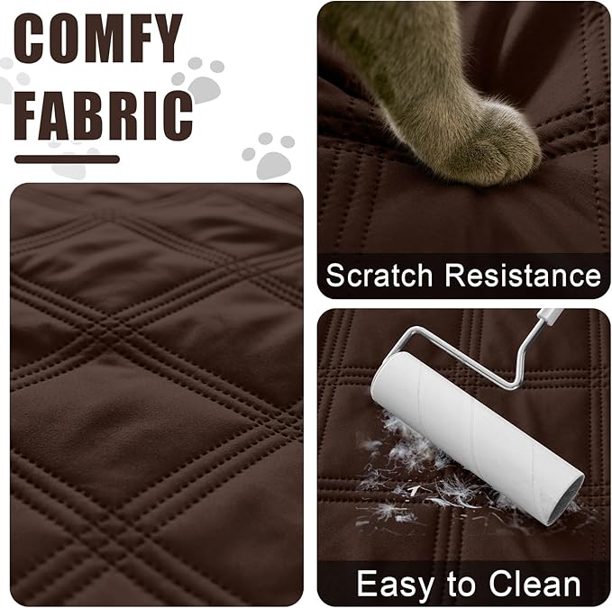 Smiry Waterproof Dog Bed Cover Blanket 68x82, Soft Reversible Pet Blanket - Image 4