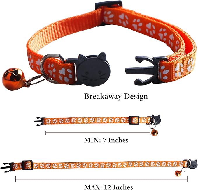 Breakaway Reflective Nylon Cat Collars - Image 2