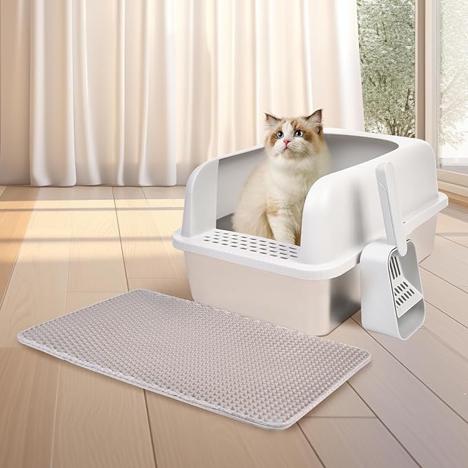 Henkelion Stainless Steel Cat Litter Box - Image 8