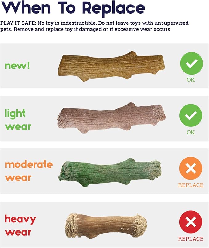 Outward Hound by Petstages Super Dogwood Durable Dog Chew Toy, Extra Small - Image 8