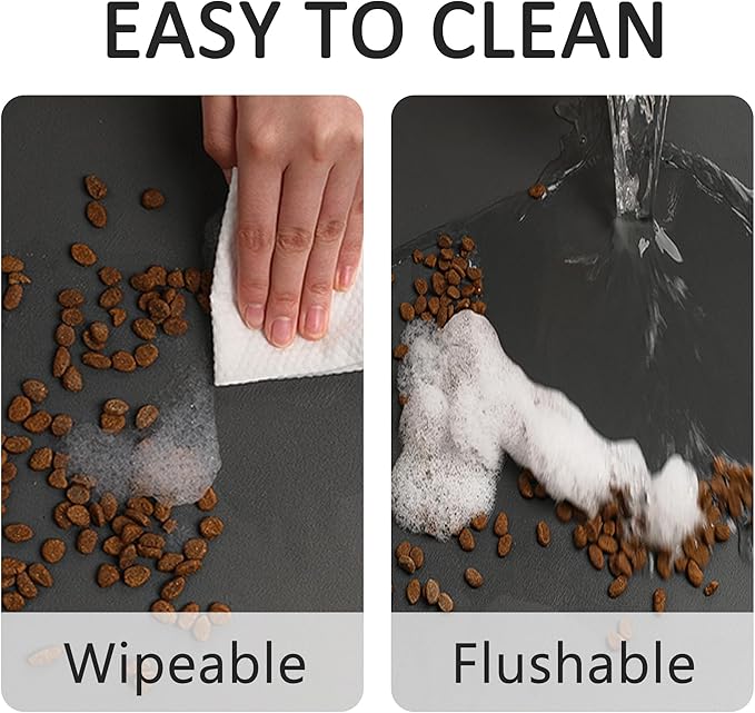 YCT Pet Cat Food Mats for Dog Food Mat, Cat Mat for Food, Pet Dog Cat Feeding - Image 3