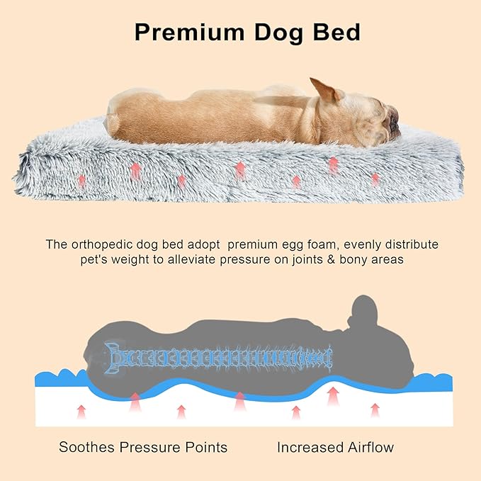 Fluffy Orthopedic Dog Beds for Small Dogs - Image 4