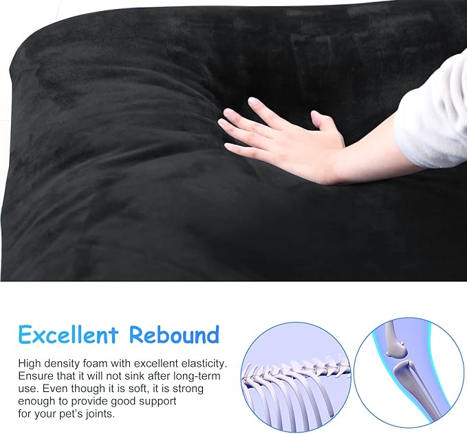 Magic Dog Super Soft Large Dog Bed Orthopedic Pet Beds 30 Inch Washable Anti - Image 2