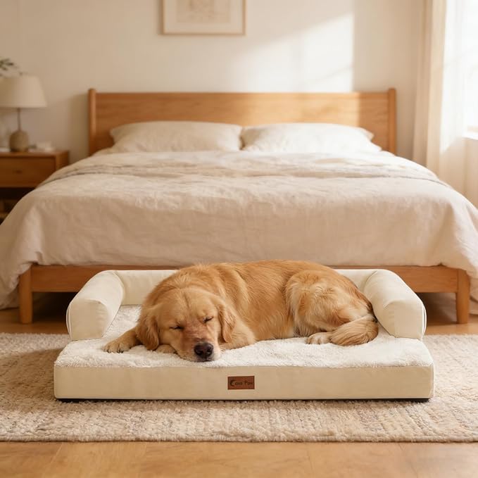 Orthopedic XXL Dog Beds, Waterproof Egg Crate Foam Big Pet Bed - Image 9