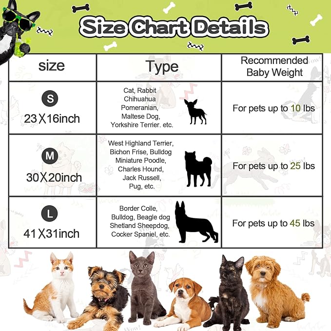 Rezutan Dog Blankets for Large Dogs, Upgraded 3 Pack Dogs Cat Blanket Washable - Image 4