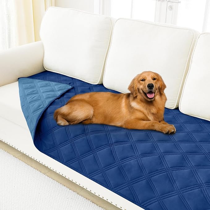 Smiry Waterproof Dog Bed Cover Blanket 40x70, Soft Reversible Pet Blanket by Smiry
