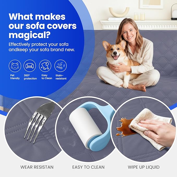 Waterproof Dog Bed Cover, Non-Slip Dog Blanket - Image 6