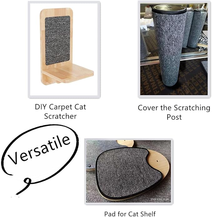 SHENGOCASE 157.5"x15.8" Trimmable Self-Adhesive Carpet Mat Pad Replacement - Image 5