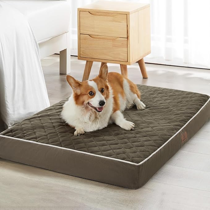 WNPETHOME Orthopedic Dog Bed for Crate, Waterproof Extra Large Dogs Bed by WNPETHOMEPETSHOME