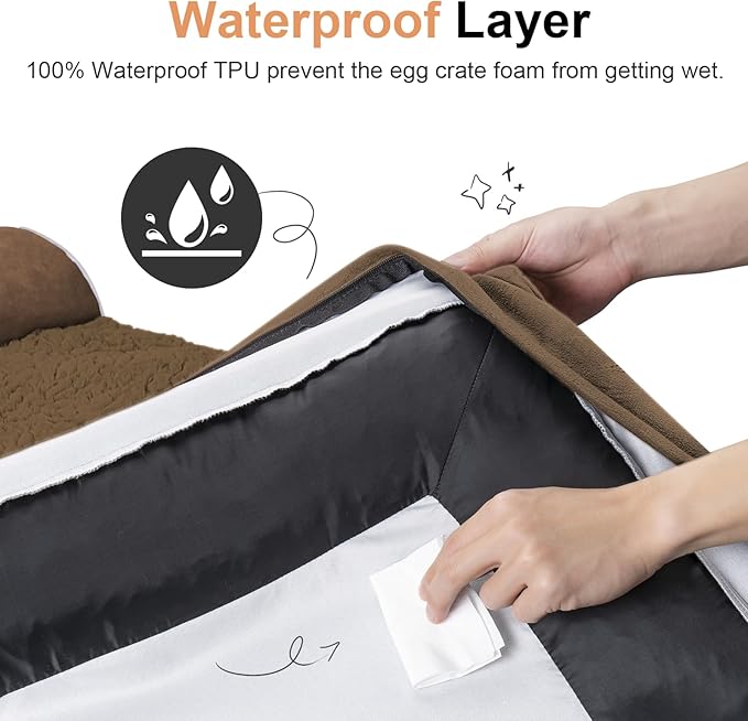 Small Dog Bed Orthopedic Washable: Beds Bolster Small Sized Dogs Cats Bed Egg - Image 4