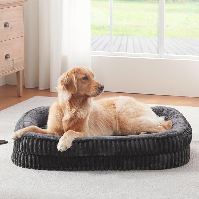 Orthopedic Dog Bed for Extra Large Dogs Breeds, High Density Egg Crate Foam Dog - Image 8