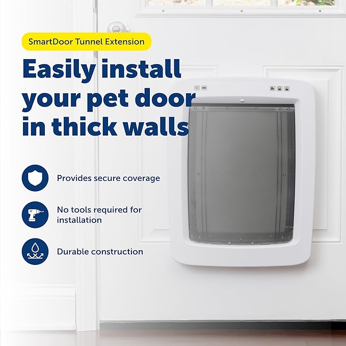 PetSafe SmartDoor Connected Pet Door Tunnel Extension - Image 2