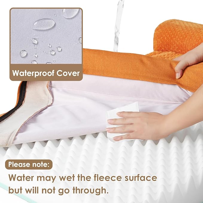 EHEYCIGA Extra Large Dog Bed Othorpedic, Memory Foam XL Dog Bed - Image 3