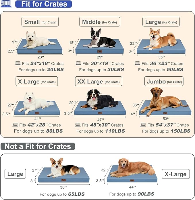 Outdoor Extra Large Dog Bed, Jumbo Waterproof Dog Bed - Image 3